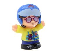 Fisher-Price Pièce de rechange pour Little People Police Station Community Helpers Playset DYR83 - Figurine de rechange Becky officier de police