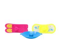 Fisher-Price Pièces de rechange pour collection Little People Family Fun Winter Snow Holiday Christmas Playset DGF96 - Remplacement pour snowboard, skis et traîneau