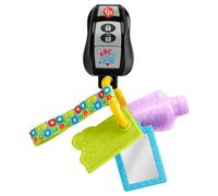 Fisher-Price Jouet musical Mes premières clés d'activité – 4 activités, miroir & dentition – HWY38