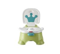 Fisher-Price Pot Royal Estrade, siège d’apprentissage avec récompenses musicales, vert, toilettes pour tout-petits avec siège amovible, transformable en marchepied, Jouet Enfant, Dès 1 an, HPY93