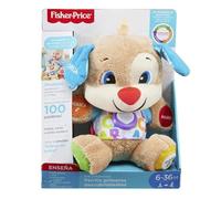 Fisher-Price – Peluche musicale Puppy Éveil Progressif – 75+ chansons, 3 niveaux – Espagnol FPM53