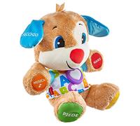Fisher-Price Puppy Eveil Progressif | Peluche Musicale et Interactive | Plus de 75 Chansons et 3 Niveaux D'apprentissage | Jouet bébé 6 Mois et Plus pour Filles et Garçons, Version: Italien, FPM51