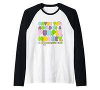 Fisher-Price Purple Monkey - Peut-être Que Vous pourriez l'être Manche Raglan