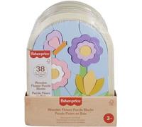 Fisher-Price-Puzzle Fleurs en Bois-Puzzle 37 pieces pour la maternelle HXT97