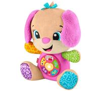 Fisher-Price Laugh & Learn Puppy Peluche interactive Rose - Parler et Chanter - À partir de 6 mois