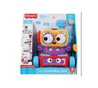 Fisher-Price Robot d'éveil 4-en-1 - Bébé et Enfant - Lumière, Musique, Contenu Éducatif - Interactif, Transformable, Évolutif - Cadeau dès 6 Mois, Version: Espagnol, HCK45