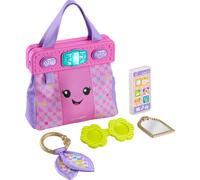 Fisher-Price Sac à main interactif et 4 accessoires pour bébés et tout-petits à