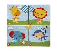 FISHER PRICE Set de 4 Toiles pour Chambre pour Enfant