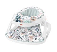 Fisher-Price Siège de jeu avec plateau et 2 jouets pour maintien de bébé en position assise, siège d’activités, motif Galet du Pacifique, Jouet d'Éveil, Dès 1 an, HPF45