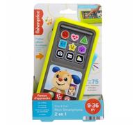 Fisher-Price Jeu d'éveil Mon Smartphone 2 en 1 – téléphone avec lumières et musique – Dès 9 mois