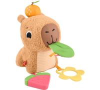 Fisher-Price Snuggly Snacky Capy jouet en peluche avec hochet 1 pcs