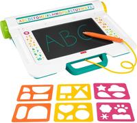 Fisher-Price Tableau d'apprentissage et de dessin, écrire et dessiner sans effacer Tablette avec écran LCD pour enfants