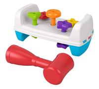 Fisher-Price Jouet bébé Tape Tape et Tourne GJW05 – table de jeu avec marteau – 12 mois et plus