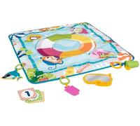 Fisher-Price Tapis d’Activités Amusant Piscine, Tapis d'éveil pour bébé avec Jouets Amovibles, adapté au Jeu à Plat Ventre, dès la Naissance, GRR44