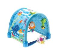 Fisher-Price Tapis Gym Evolutif 4 Activités Ocean Wonder, Bleu, Tout-petit