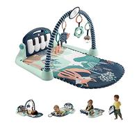 Fisher-Price Tapis d’éveil Piano HKX37 – Jouet musical, jeu à plat ventre, animaux de la forêt