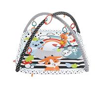 Fisher-Price Tapis Sensoriel Bébé 3-en-1 dès 3 Mois | Tapis D'éveil et de Jeux avec Lumières et Sons pour Enfants | Jouets D'activité et de Développement | Idée Cadeau Naissance Fille et Garçon, HPF39