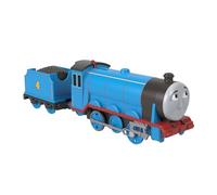 Fisher-Price Thomas et ses Amis Locomotive Motorisée Gordon classique avec wagon de chargement, stimule le jeu et l’imagination des tout-petits, JGF96