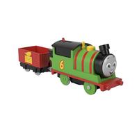 Fisher-Price Thomas et ses Amis, Locomotive Motorisée Percy le Meiller Ami, à piles, interrupteur sur le toit, à collectionner, Jouet Enfant, Dès 3 ans, HDY60
