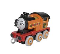 Fisher-Price Thomas et Ses Amis, Locomotive Nia en métal, à Pousser, avec Connecteurs en Plastique pour Connecter à d’Autres Trains et Véhicules, à Collectionner, Jouet Enfant, Dès 3 Ans, HBX92