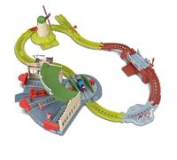Fisher-Price Thomas & Friends Ensemble Découverte des Dépôts | Fisher-Price Coffret de jeu avec locomotive Thomas et l’hélicoptère Harold, avec plateau rotatif, JRW06