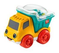 Fisher-Price – Véhicules à pousser G – Assortiment camion à pois, stimulant le développement, 6 mois et +