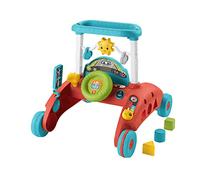 Fisher-Price Trotteur à 2 côtés, Rythme Stable et Régulier (version française), trotteur interactif inspiré des voitures avec activités et chansons éducatives, Jouet Enfant, Dès 6 mois, HJP43
