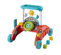 Fisher-Price Trotteur à 2 côtés, Rythme Stable et Réguliertrotteur interactif inspiré des voitures avec activités et chansons éducatives, Jouet Enfant, Dès 6 mois, Version: UK-Anglais , HJP47