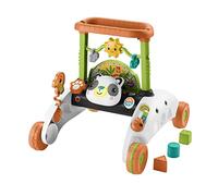 Fisher-Price Trotteur à 2 côtés, Rythme Stable et Réguliertrotteur interactif inspiré des voitures, Version: Néerlandais; Anglais, UK; Française; Allemande; Italien; Espagnol, Castillan, HJY73