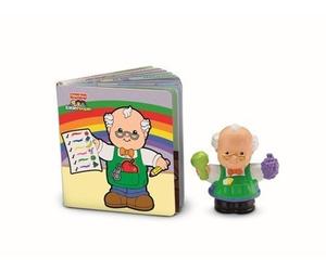 Fisher Price - V3381 - Figurine - Livre et Figurine Little People - Bob