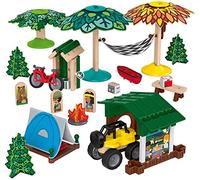 Fisher-Price Wonder Makers Coffret de Construction Le Camping, Jouet pour Enfant dès 3 Ans, GFJ10, Multicolore