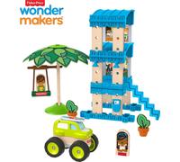 Fisher-Price Wonder Werker Bungalow de plage, jeu de construction, jouet de construction