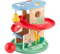 Fisher-Price Wood Baby Toy Treehouse Treehouse Run 2 pices Activit en bois pour le dveloppement des nourrissons et des tout-petits gs de 9 ans et plus
