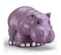 Fisher Price - X0033 - Figurine - Jouet d'Eveil Premier Age - Animaux du Zoo Little People - Hippopotame