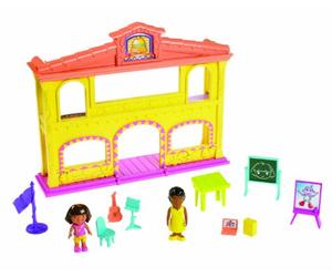 Fisher Price - X3405 - Poupée et Mini-Poupée - L'école de Dora