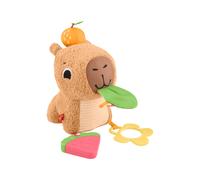 Fisher-Price Snuggly Snacky Capy jouet en peluche avec hochet 1 pcs