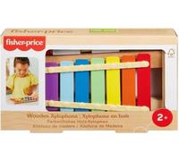 Fisher-Price-Xylophone en bois, instrument de musique avec 2 pieces HXV13