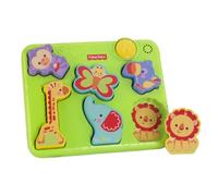 Fisher Price - Y6978 - Jouet de Premier Age - Puzzle Musical de la Jungle
