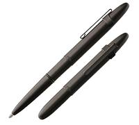 Fisher Space Pen Noir mat Bullet Stylo Space avec clip, Clamshell (S400bcl)