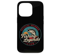 Fisherman Funny Fishing Legends Club Official Fisherman Mens Coque pour iPhone 13 Pro