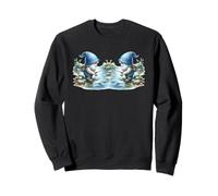 Fisherman Gnome Grandpa On The River For Fishing Buddies Sweatshirt