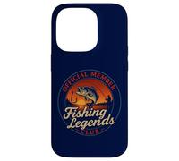Fisherman Vintage Cool Fishing Legends Club Official Funny Coque pour iPhone 14 Pro