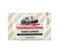 Fishermans Friend Lozengers sans sucre au miel et au citron 25gm x 12
