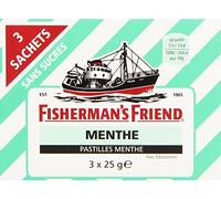 Fishermans Friend Menthe 3 sachets de 25g