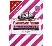 Fisherman'S Friend Pastilles Sans Sucres Au Gout Menthol - Framboise 25g