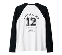 Fishers of Men 12 Disciples Chrétien Papa Bible Verse Manche Raglan