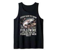 Fishers of Men Christian Mark 1:17 Verse biblique Débardeur