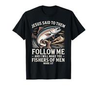 Fishers of Men Christian Mark 1:17 Verse biblique T-Shirt