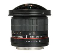 Fisheye Samyang objectif 8mm f/3,5 umc cs II fisheye compatible avec nikon