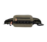 Fishing Bag, Fish Gear Pack, Lightweight Waterproof Shoulder Design Rod Carrier Pouch & Tackle Case, Fisherman Beltbag for Outdoor Trip, Camping, Adventure, Travel, Color Army Green